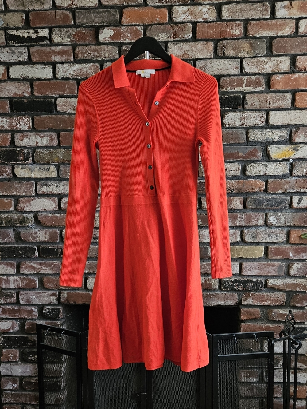 Boden Cotton Wool Blend Polo Dress - Picture 1 of 4